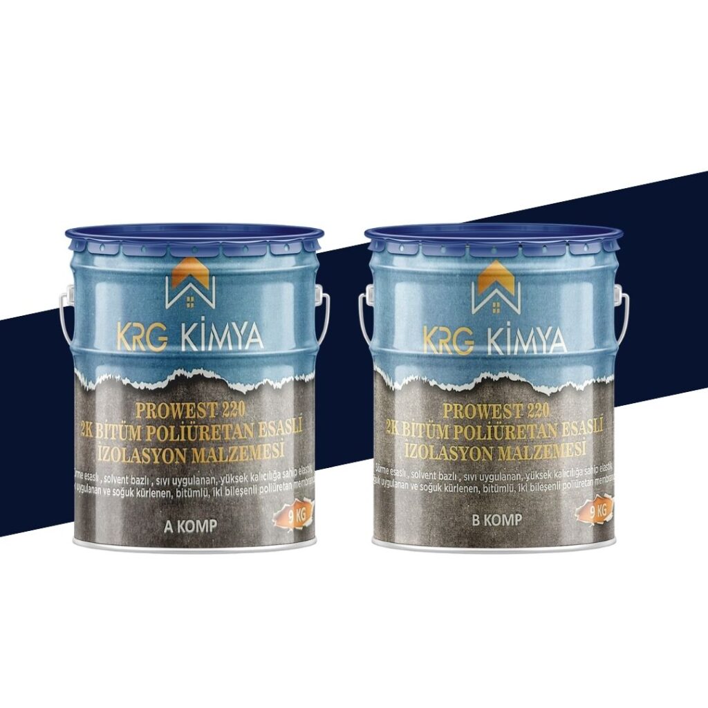 PROWEST 220 2K BİTÜM POLİÜRETAN ESASLI İZOLASYON MALZEMESİ